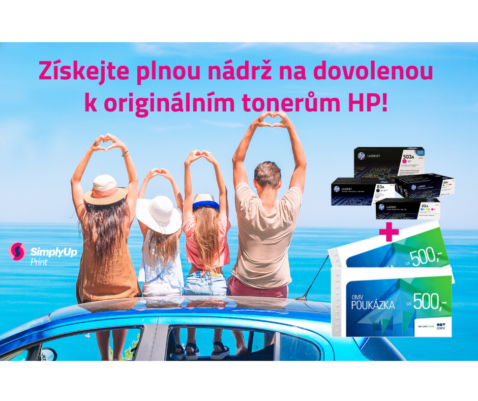 OMV poukázky k nákupu originálních tonerů HP